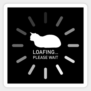 Now Loafing Sticker